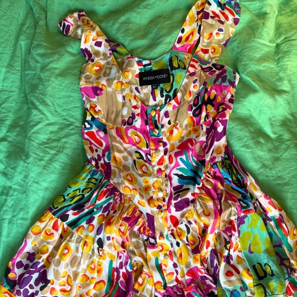 Rare & Discontinued Vanessa Mooney Elisabeth Romper M - Picture 1 of 5